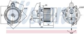 Nissens 87501 - VENTILADOR HAB.RENAULT DOKKER(12-)1