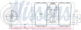 Nissens 87716 - VENTILADOR HAB.VOLVO FL II(06-)260