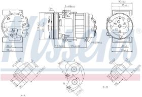 Nissens 890055 - COMPRESOR ALFA ROMEO GIULIETTA(940