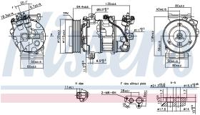 Nissens 890126 - COMPR RENAULT MEGANE III/(11/08>) MB VITO 447