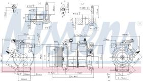 Nissens 890169 - COMPR CHRYSLER VOYAGER 2.8CRD
