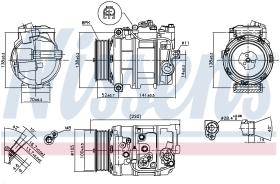 Nissens 890197 - COMPRESOR MERCEDES E-CLASS W 211(02