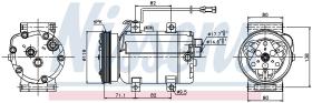 Nissens 89029 - COMPR AUDI A4/ VW PASSAT V