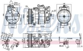 Nissens 890294 - COMPR PORSCHE CAYENNE S 4.5 340CV (02-)