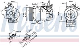 Nissens 890299 - COMPR RENAULT MEGANE III/SCENIC III (11/08>)