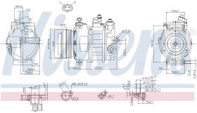 Nissens 89031 - COMPRESOR VAUXHALL ASTRA G(98-)1.6