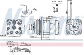 Nissens 890336 - COMPR RVI MIDLUM (1/00>) PREMIUM