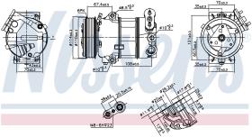 Nissens 890339 - COMPR FIAT 500L (12-)/EGEA/TIPO (15-)