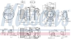 Nissens 890358 - COMPRESOR BMW X3 F25(10-)X3 28IX