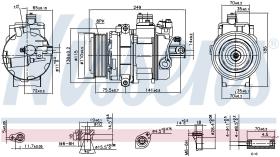 Nissens 890359 - COMPRESOR BMW X3 F25(10-)X3 35IX