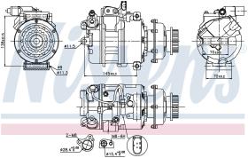 Nissens 89036 - COMPRESOR VOLKSWAGEN PHAETON(3D)(02