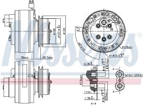 Nissens 890368 - COMPRESOR MERCEDES 310(77-)2.3