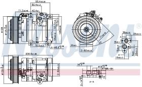 Nissens 890371 - COMPRESOR GEELY EMGRAND EC7(09-)1.5