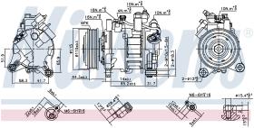 Nissens 890397 - COMPRESOR BMW-BRILLIANCE 3 F30 320I