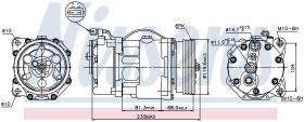 Nissens 89040 - COMPR VW GOLF/ SEAT TOLEDO/FORD