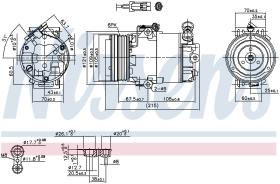 Nissens 89042 - COMPR OPEL ASTRA G/COMBO