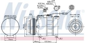 Nissens 89045 - COMPR AUDI A6 2.5 V6 TDI (97>05) A4 2.5TDI (97>01)