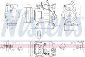 Nissens 89049 - COMPRESOR AUDI A 4/S 4(B6.B7)(00-)2