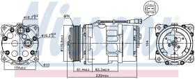 Nissens 89055 - COMPR PSA