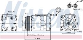 Nissens 89056 - COMPRESOR PEUGEOT 206(2)(98-)1.6 I