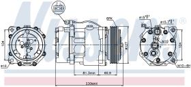 Nissens 89061 - COMPRESOR VOLKSWAGEN TRANSPORTER T4