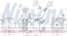 Nissens 890640 - COMPR HYUNDAI I20 1.2/1.4 (14-)