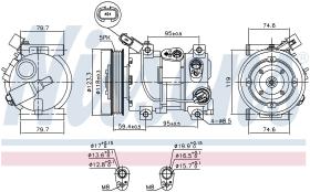 Nissens 890652 - COMPR KIA RIO III (11-)