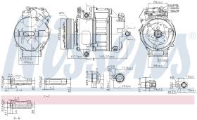 Nissens 890759 - COMPRESOR BMW X5 E70(07-)X5 30SI