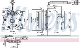 Nissens 89078 - COMPRESOR GINAF X-SERIES (97-)3225