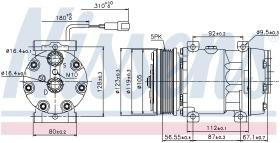 Nissens 89079 - COMPR RVI PREMIUM ROUTE (00-)