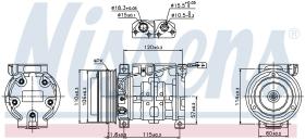 Nissens 89099 - COMPRESOR SUZUKI GRAND VITARA/ESCUD