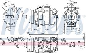 Nissens 89114 - COMPRESOR BMW X1 E84(09-)X1 28IX