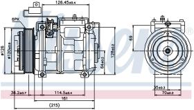 Nissens 89132 - COMPRESOR MERCEDES SPRINTER W 901-9