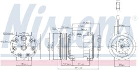Nissens 89137 - COMPRESOR DAF CF 85(01-)360