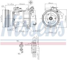 Nissens 89148 - COMPR DACIA DUSTER/LOGAN (14>)