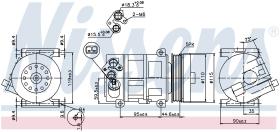 Nissens 89202 - COMPR ALFA MITO/FIAT DOBLO/FIORINO/GRANDE PUNTO