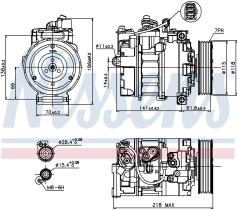 Nissens 89210 - COMPRESOR VOLKSWAGEN PHAETON(3D)(02