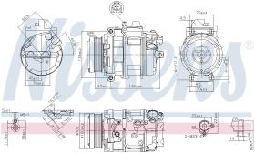 Nissens 89212 - COMPRESOR VAUXHALL CORSA D(06-)1.6