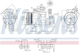 Nissens 89216 - COMPRESOR VAUXHALL ASTRA H(04-)1.6