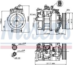 Nissens 89223 - COMPRESOR AUDI A 4/S 4(B6.B7)(00-)2