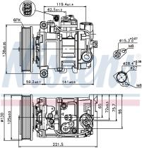 Nissens 89236 - COMPRESOR AUDI A 4/S 4(B6.B7)(00-)3