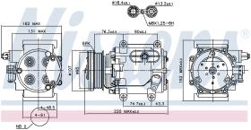 Nissens 89239 - COMPRESOR JAGUAR S-TYPE(CCX)(98-)4.