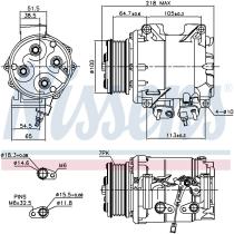 Nissens 89242 - COMPR HONDA CR-V II 2.0I