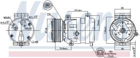 Nissens 89267 - COMPR RENAULT GRAND SCENIC II (03>) LAGUNA II (9/00>)