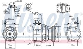 Nissens 89289 - COMPRESOR HYUNDAI ELANTRA (XD)(00-)