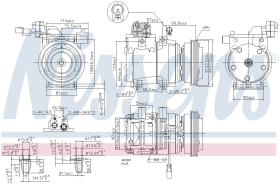 Nissens 89291 - COMPRESOR HYUNDAI ACCENT(LC)(99-)1.