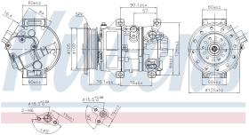 Nissens 89309 - COMPRESOR TOYOTA COROLLA VERSO(R1#)