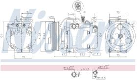 Nissens 89311 - COMPRESOR MAZDA CX-7(ER)(07-)2.3 I