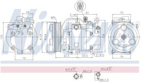 Nissens 89311 - COMPRESOR MAZDA CX-7(ER)(07-)2.3 I