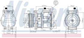 Nissens 89329 - COMPR IVECO DAILY III (02-)